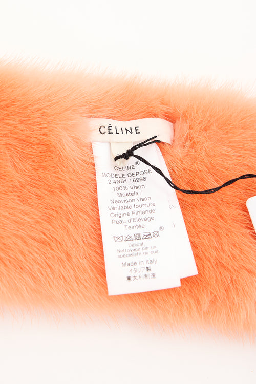 Celine Fur Scarf
