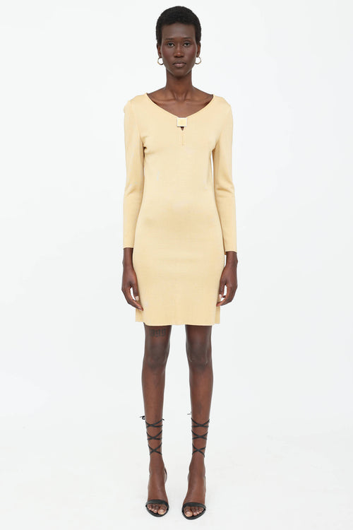 Celine Knit Shift Dress