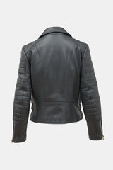 Celine 2010s Leather Biker Jacket