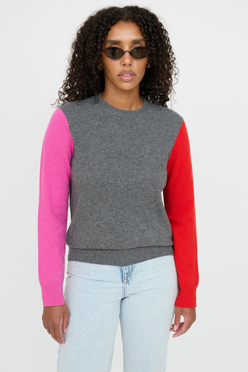 Celine Knit Colorblock Sweater