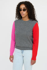 Celine Knit Colorblock Sweater