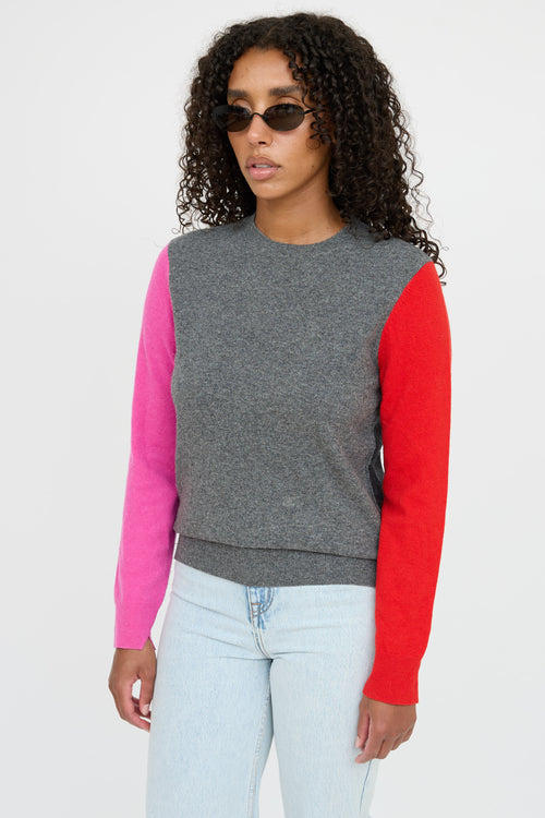 Celine Knit Colorblock Sweater