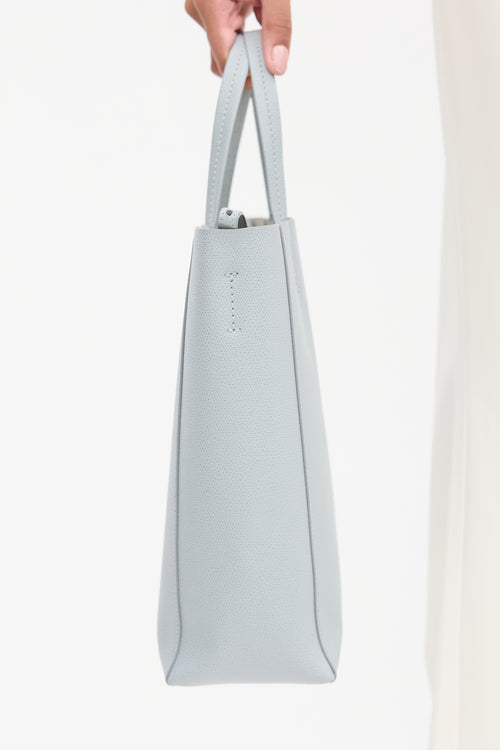 Celine Grey Leather Small Vertical Cabas Crossbody Bag