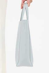 Celine Grey Leather Small Vertical Cabas Crossbody Bag