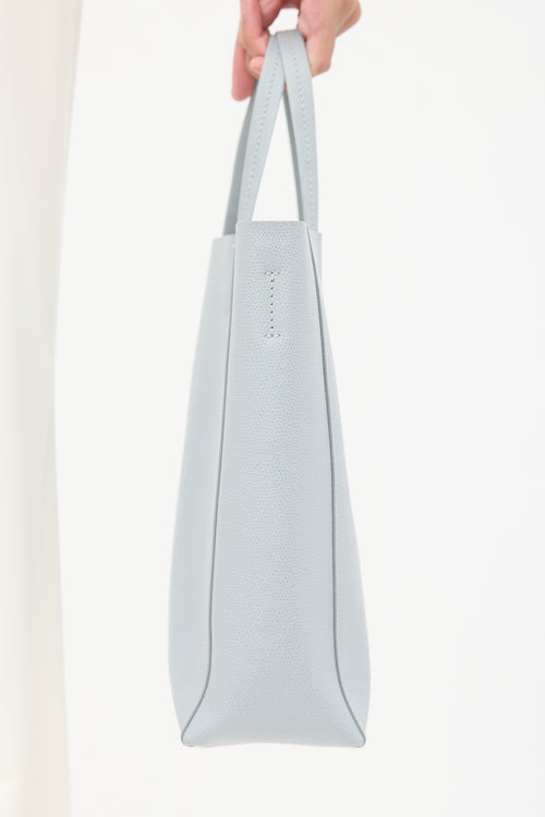 Celine Grey Leather Small Vertical Cabas Crossbody Bag