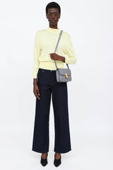 Celine Leather Teen Box Bag