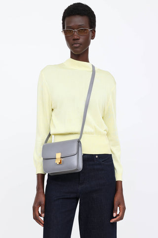 Celine Leather Teen Box Bag