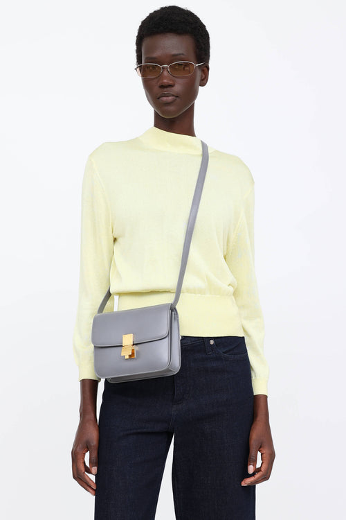 Celine Leather Teen Box Bag