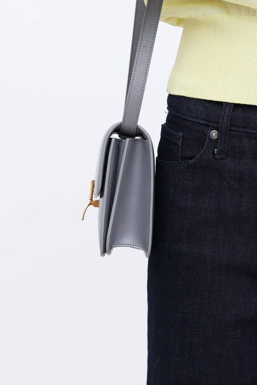 Celine Leather Teen Box Bag