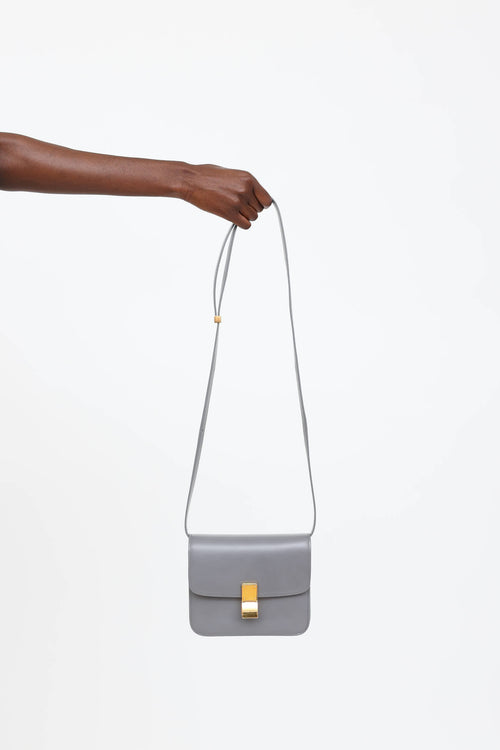 Celine Leather Teen Box Bag