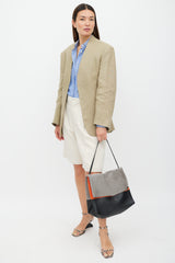 Celine Grey & Multicolour Leather All Soft Bag