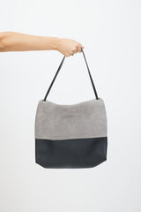 Celine Grey & Multicolour Leather All Soft Bag