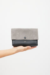 Celine Grey & Multicolour Leather All Soft Bag
