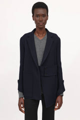 Celine Wool Belted Jacket
