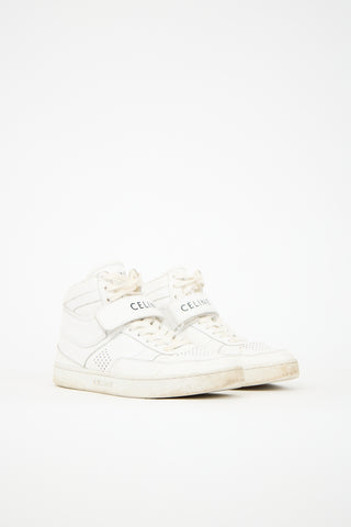 Celine Leather CT-03 High Top Sneaker