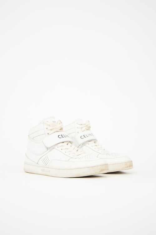 Celine Leather CT-03 High Top Sneaker
