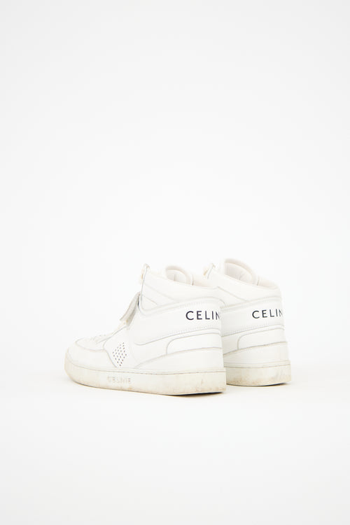 Celine Leather CT-03 High Top Sneaker