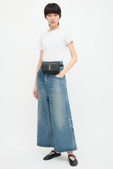 Celine High Waist Culotte Jeans