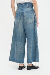 Celine High Waist Culotte Jeans