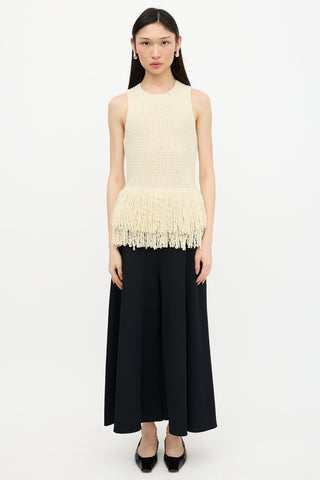 Celine Resort 2015 Knit Fringe Top