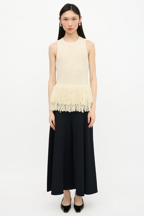 Celine Resort 2015 Knit Fringe Top