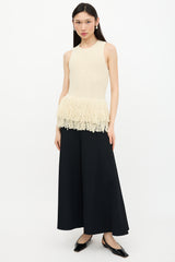 Celine Resort 2015 Knit Fringe Top