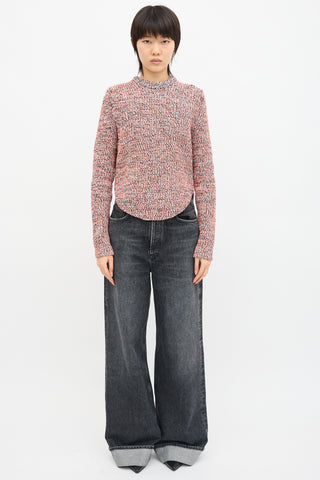 Celine Knit Mélange Sweater
