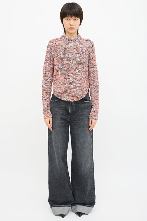 Celine Knit Mélange Sweater