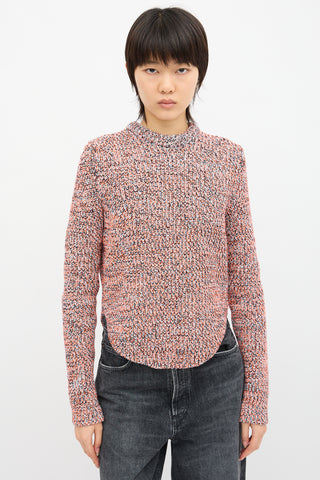 Celine Knit Mélange Sweater