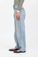 Celine Light Wash Margaret Chain Jeans