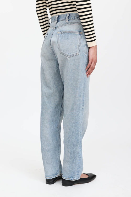 Celine Light Wash Margaret Chain Jeans