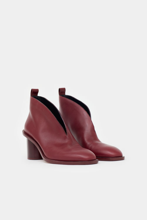 Celine Leather Ankle Boot