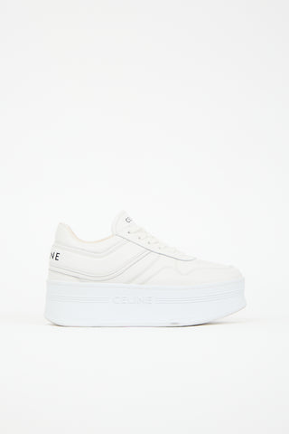 Celine Leather Block Platform Sneaker