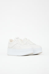 Celine Leather Block Platform Sneaker