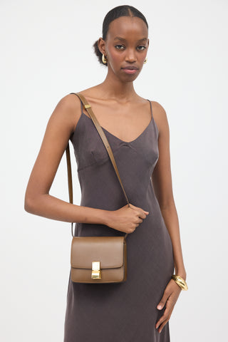 Celine Leather Small Classic Box Bag