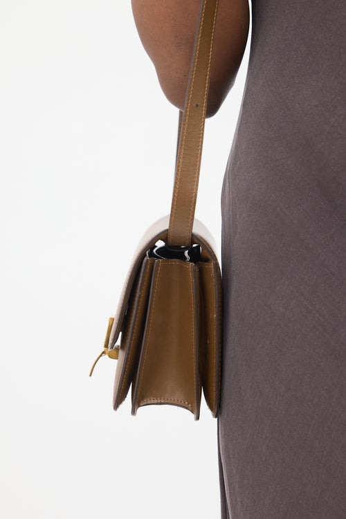 Celine Leather Small Classic Box Bag