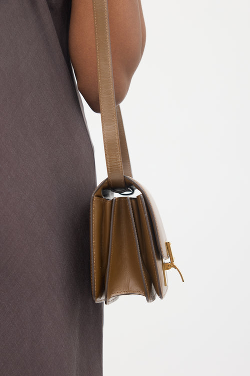 Celine Leather Small Classic Box Bag