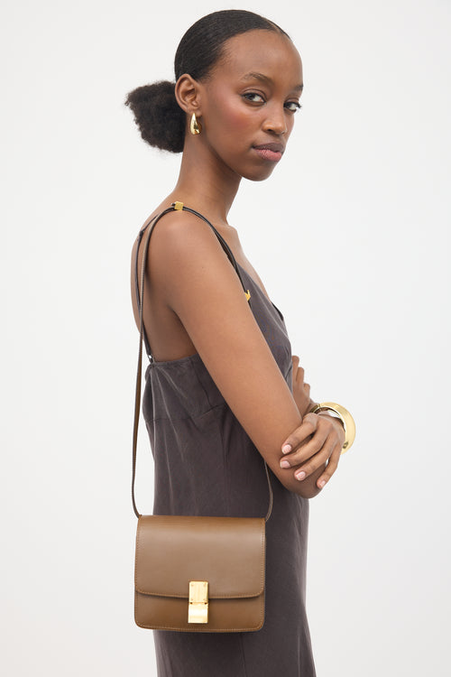 Celine Leather Small Classic Box Bag
