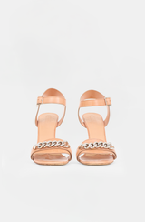 Celine Leather Chain Sandal