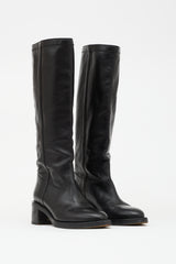 Celine Leather Folco Boot