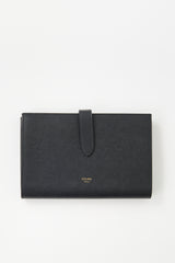 Celine Leather Large Bifold Wallet