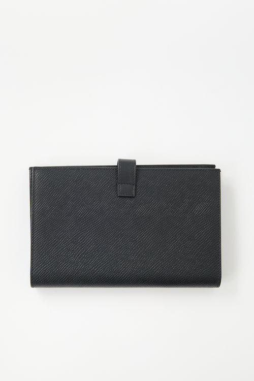 Celine Leather Large Bifold Wallet