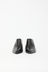 Celine Leather Pointed Mule