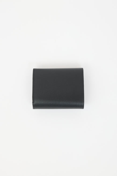 Celine Leather Small Flap Triomphe Wallet