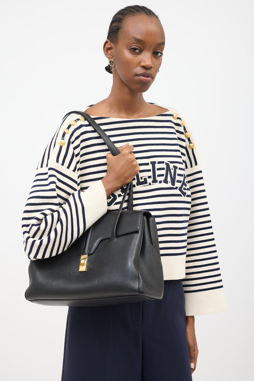 Celine Leather Soft 16 Medium Bag