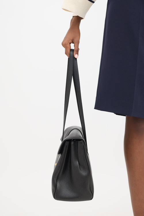 Celine Leather Soft 16 Medium Bag