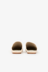 Celine Leather Square Toe Mule
