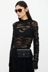 Celine Leather Tassel Belt Bag