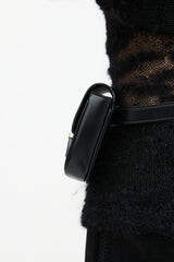 Celine Leather Tassel Belt Bag