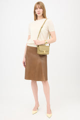 Celine Leather Teen Triomphe Bag